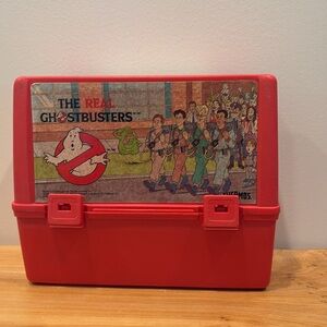 Ghostbusters vintage thermos lunch container